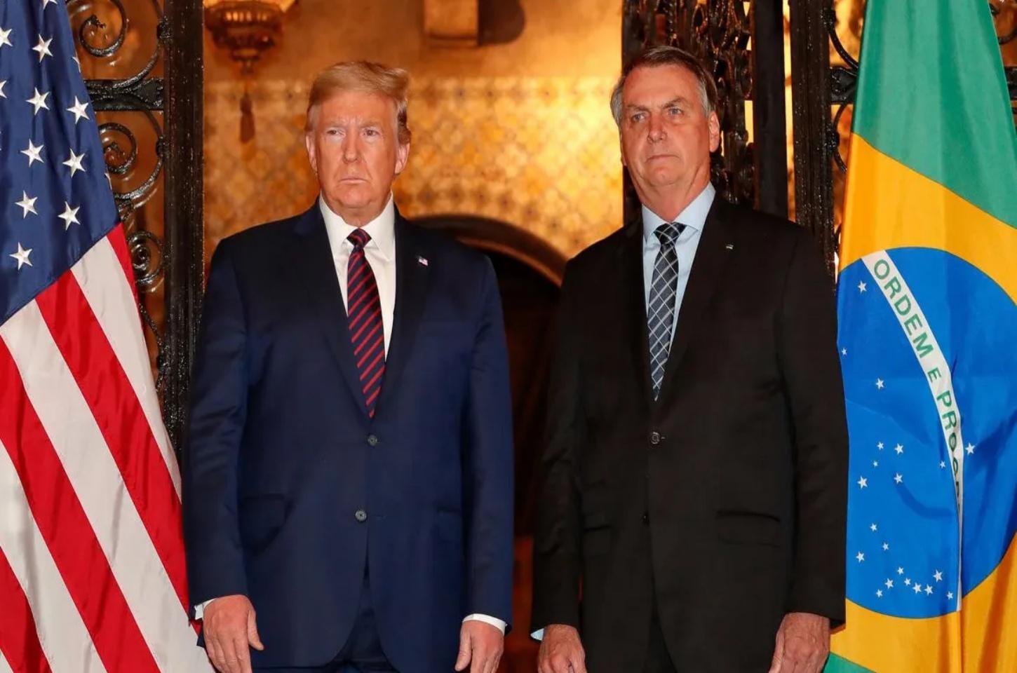 O Presisdente Jair Bolsonaro confirmado na Lista de Convidados de Trump para sua Posse como Presidente dos EUA