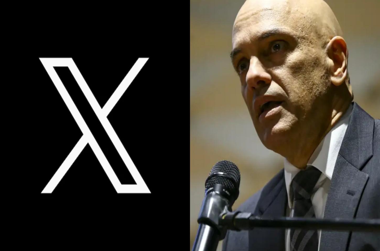 Conta de Moraes no X é encerrada