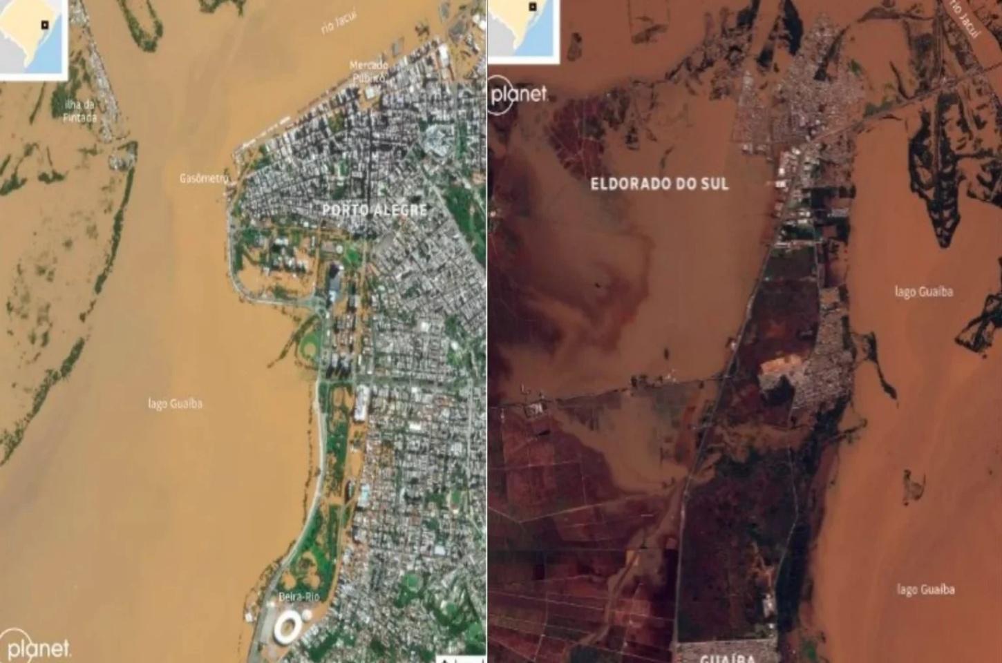 Um ano depois das enchentes, áreas verdes do RS seguem devastadas