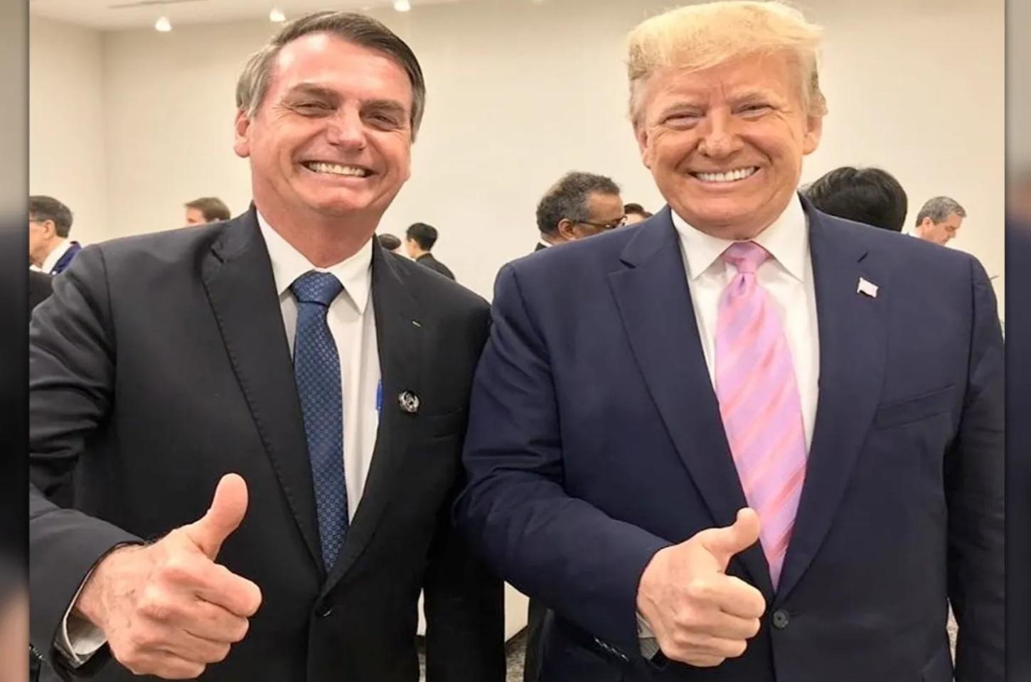 Trump volta a defender Bolsonaro pelo segundo dia consecutivo