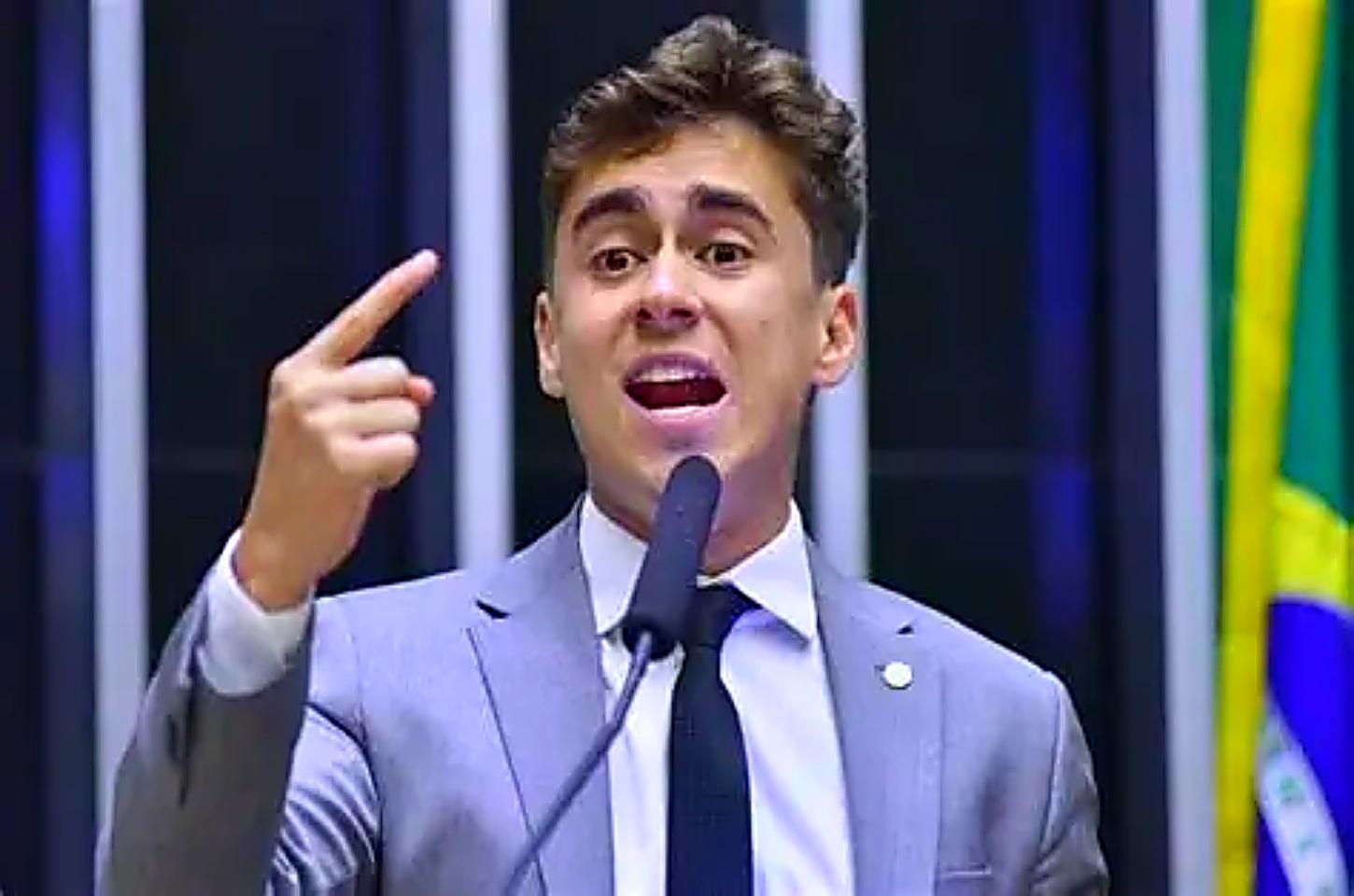 Nikolas Ferreira vai processar Lula após declaração sobre crime organizado